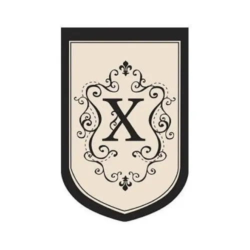 X Monogram Letter "X" Applique Garden Flag - 12.5" x 18" | ON SALE !! - Wind Sensations