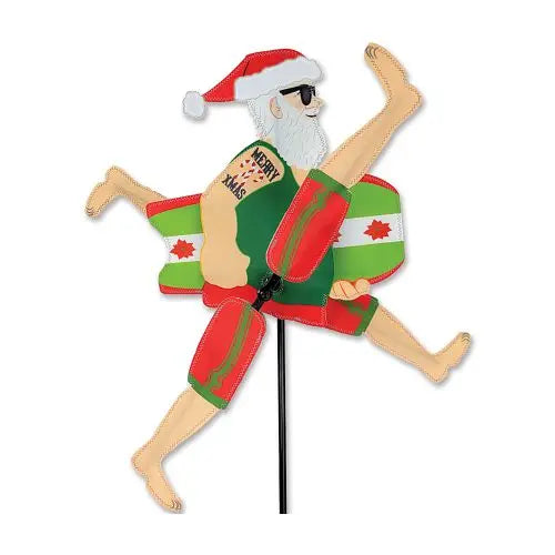 BEACH SANTA WhirliGig Spinner - 21 Inch - Wind Sensations