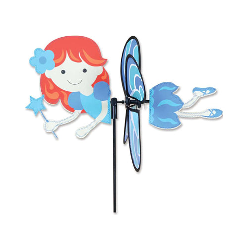 Decorative wind spinner with fairy design