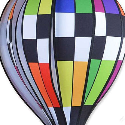 25745_Checkered-Rainbow-hot-air-balloon-spinner-22-inch-detail