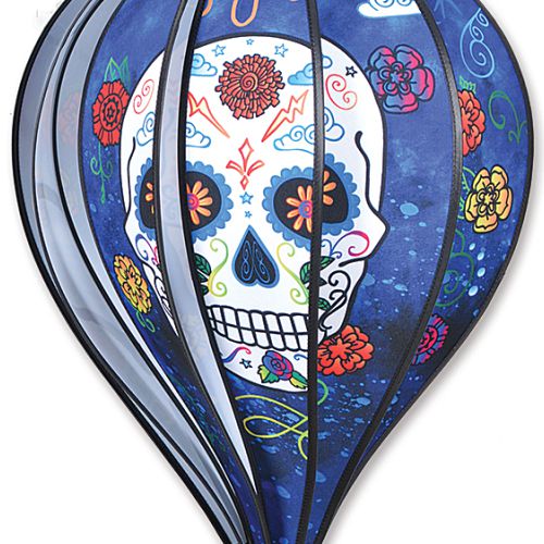 25816_Blue-Day-Of-The-Dead-hot-air-balloon-spinner-detail