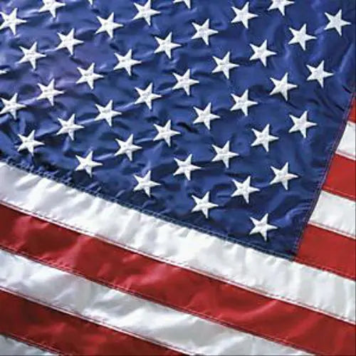 AMERICAN FLAG, Durable, Nylon Grommeted Flags, Made in the U.S.A. - Wind Sensations
