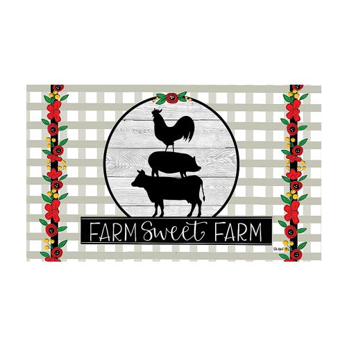 5351M_Farm-Sweet-Farm-doormat-30-x-18-featuring-cow-pig-rooster