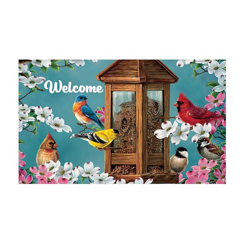 SONGBIRD FEEDER Indoor/Outdoor Welcome Doormat