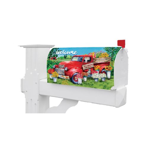 5374MM_Flower-Truck-Mailbox-Makeover-farm-welcome-mailbox-cover