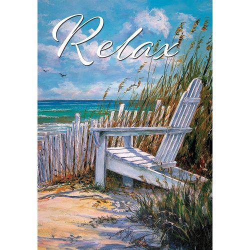 5378FL_Beach-Fence-standard-size-summer-relax-flag-28-x-40