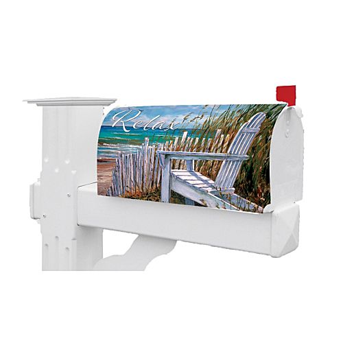 BEACH FENCE Magnetic, Summer Mailbox Cover