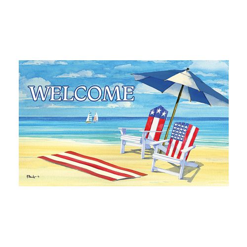 5380M_Patriotic-Beach-indoo-outdoor-summer-welcome-doormat
