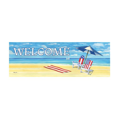 5380SS_Patriotic-Beach-Signature-Sign-summer-welcome-yard-sign-15-x-5