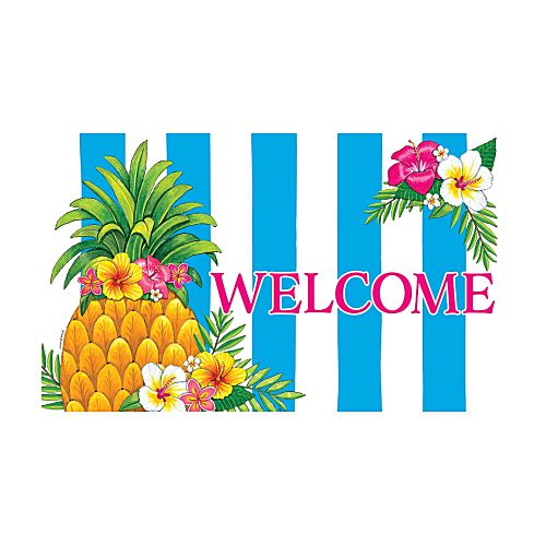 5389M_Pineapple-Stripe-tropical-welcome-summer-doormat-30-x-18