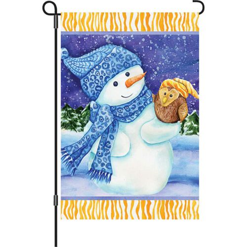 56031_Snowman-And-Owl-garden-size-winter-flag