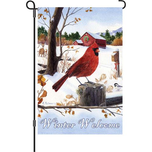 56086_Cardinal-Morning-garden-size-winter-flag-12-x-18