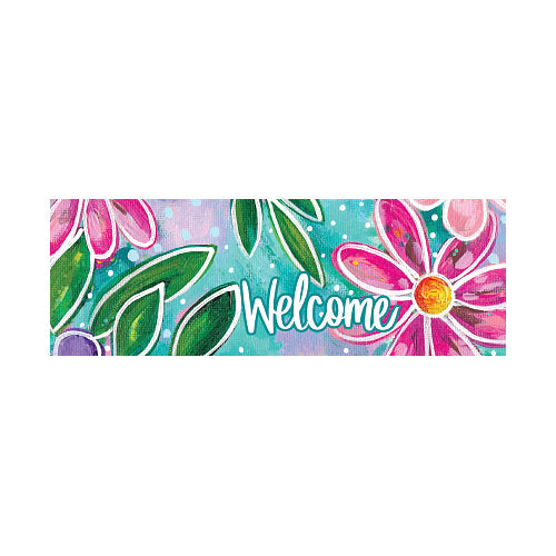 FANTASTIC FLOWERS Signature Sign™, Summer Welcome Yard Sign (Copy) Custom Decor