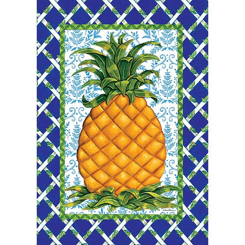 5628FL_Elegant-Pineapple-standard-size-friendship-flag-28-x-40