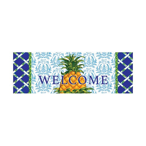 5628SS_Elegant-Pineapple-Signature-Sign-friendship-yard-sign-15-x-5