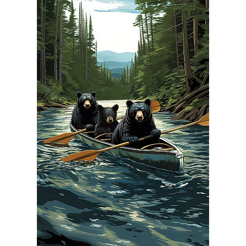 5631FL_Bear-Canoe-standard-size-wildlife-flag