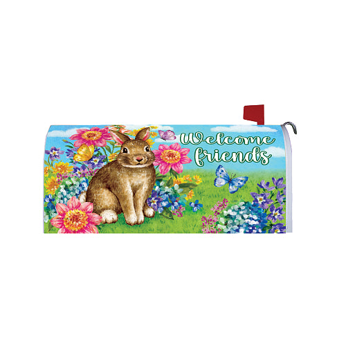 5810MM_Brown-Bunny-Mailbox-Makeover-Welcome-Friends-Easter-mailbox-cover
