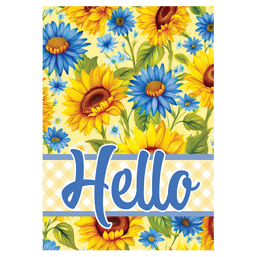 5821FL_Sunflowers-and-Daisies-standard-size-floral-hello-flag-28-x-40