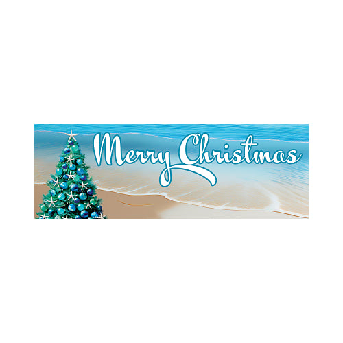 BEACH TREE Signature Sign™, Christmas Yard Sign