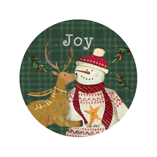 5992SC_Snowman-Deer-8inch-clear-PVC-winter-suncatcher