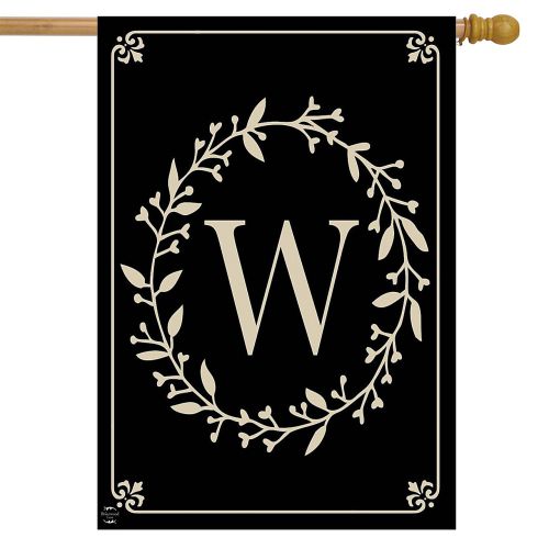CLASSIC Monogram Standard Size Flags - 28" x 40" - Wind Sensations
