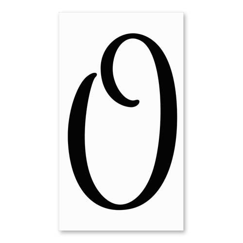 number-0-signature-sign™-tile