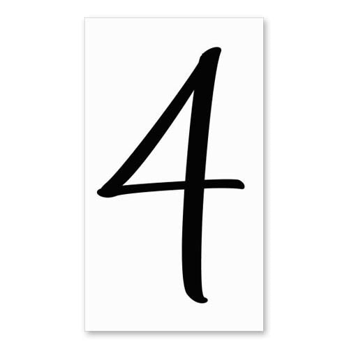 number-4-signature-sign™-tile