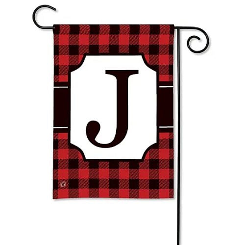 j-buffalo-check-monogram-j-garden-flag-12-5-x-18