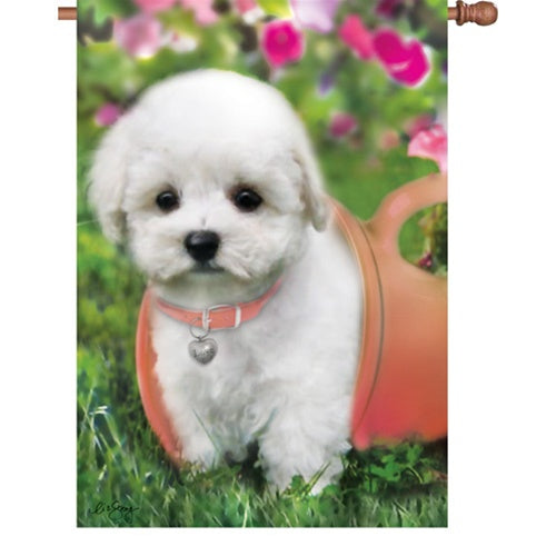puppy-love-decorative-flag