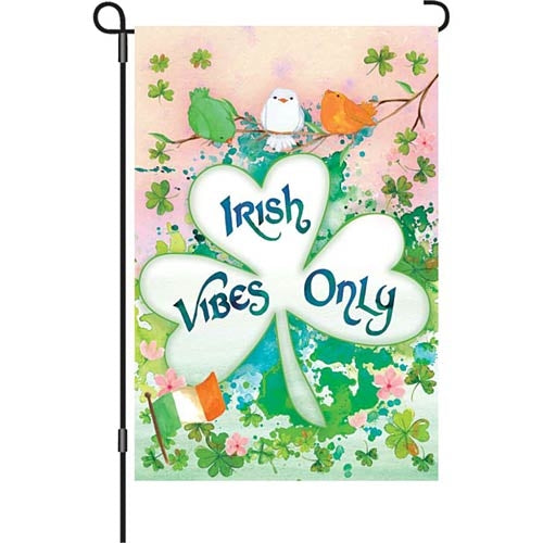 56231_irish-vibes-only-St. Patricks-day-garden-size-flag-12-x-18
