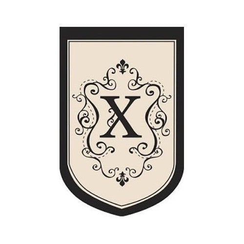 X Monogram Letter "X" Applique Garden Flag -  12.5" x 18" | ON SALE !! - Wind Sensations