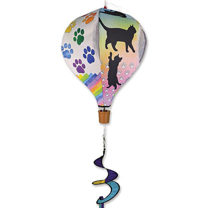 CATS Pop-Up Hot Air Balloon Wind Spinner – 19" Premier