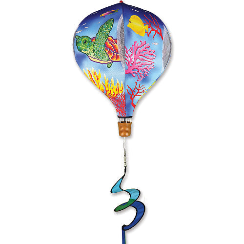 SEA TURTLES Pop-Up Hot Air Balloon Wind Spinner – 19" Premier