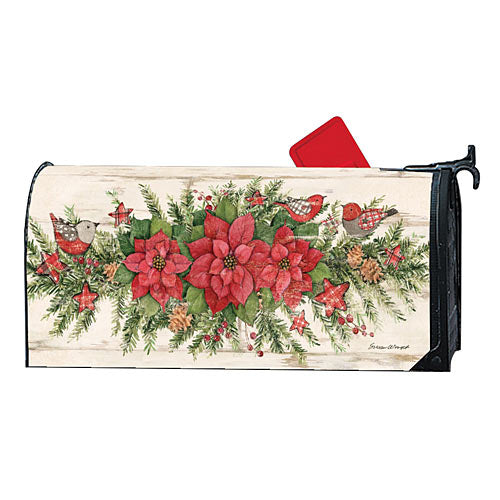 FARMHOUSE CHRISTMAS Oversized Mail Wrap, Magnetic Mailbox Cover