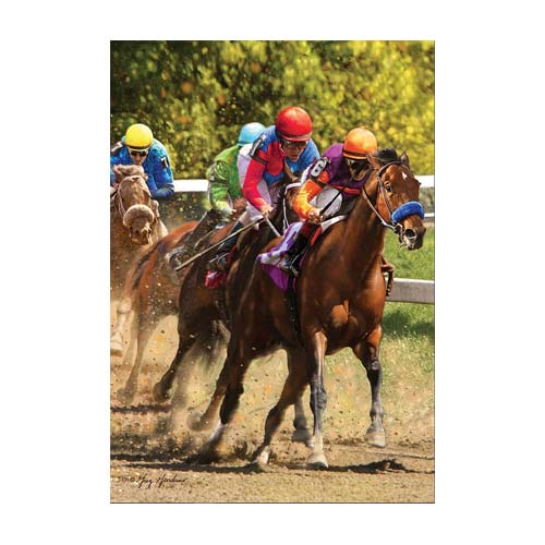 2411FM_Race-Horses-garden-flag-12-x-18