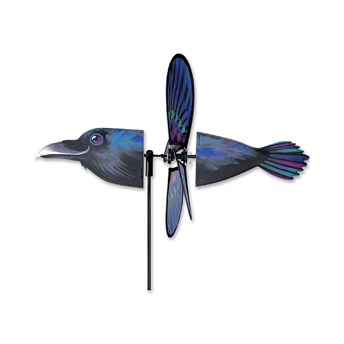 Colorful bird-shaped wind spinner for the yard