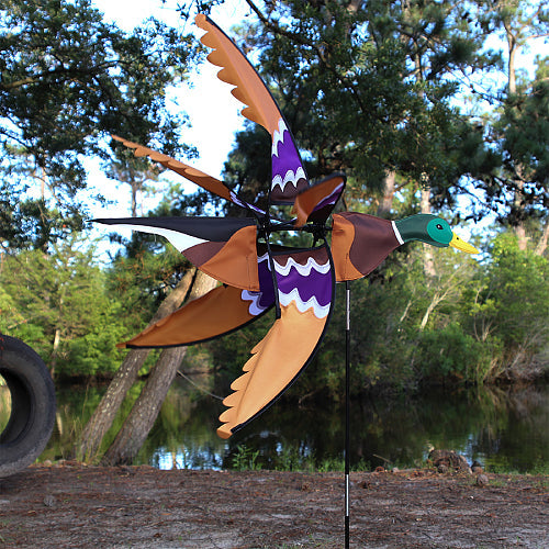 Flying Mallard Duck Motion Art Spinner Premier
