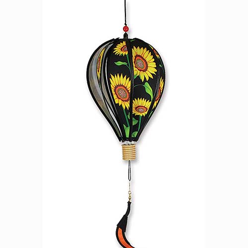 25808_12-inch-Sunflower-hot-air-balloon-spinner-with-twister-tail-closeup-view