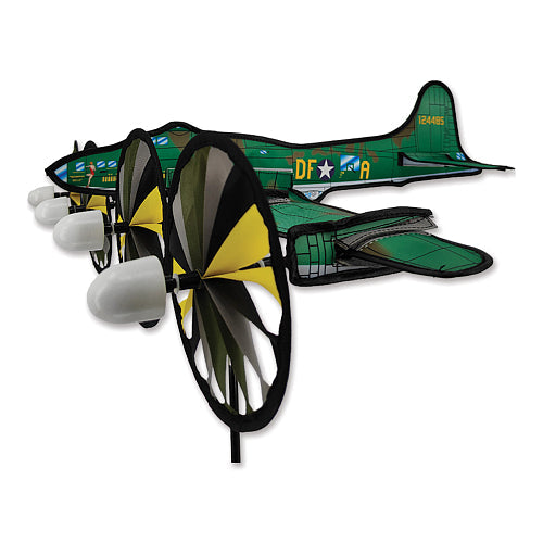 B17 Memphis Belle green military airplane spinner replica for yard decor