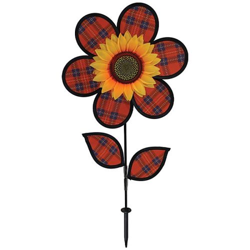 2646_Red-Plaid-Flower-Spinner-with-Leaves-12inch
