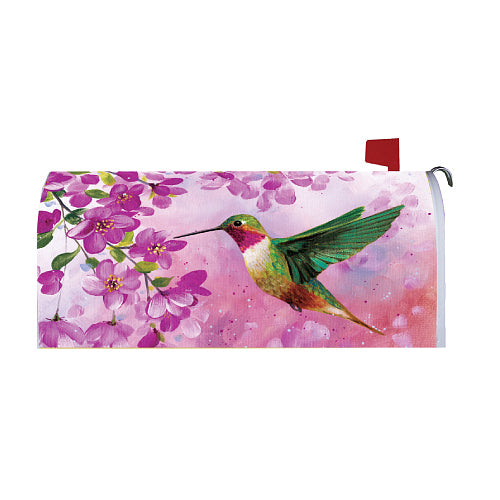 PINK HUMMINGBIRD Oversized, Mailbox Cover Custom Decor