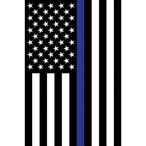 3293FL_Police-Support-Thin-Blue-Line-standard-size-flag-28-x-40