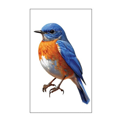 BLUEBIRD Signature Sign™ Bird Icon Tile - 3" x 5" - Wind Sensations