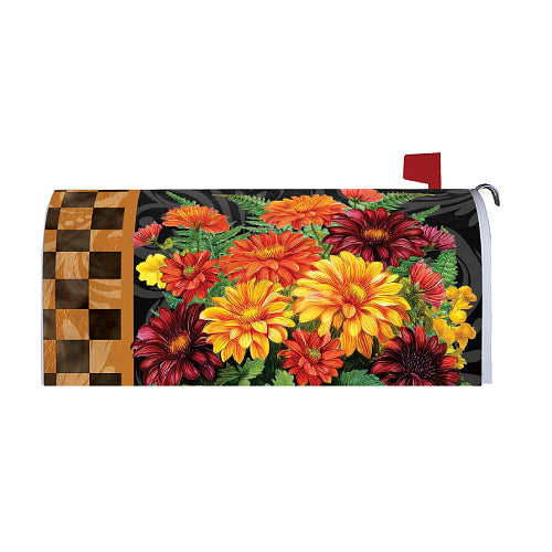 BRILLIANT MUMS Oversized Mailbox Cover Custom Decor