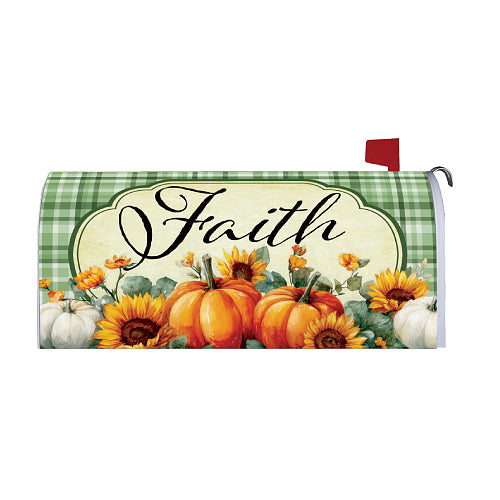 FAITH FAMILY FALL Oversized Mailbox Cover Custom Decor