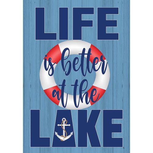 Lake Life standard size flag