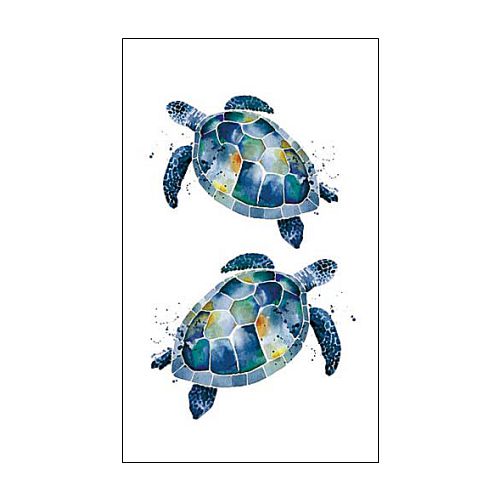 5208SS_Watercolor-Turtles-Signature-Sign-Icon-Tile