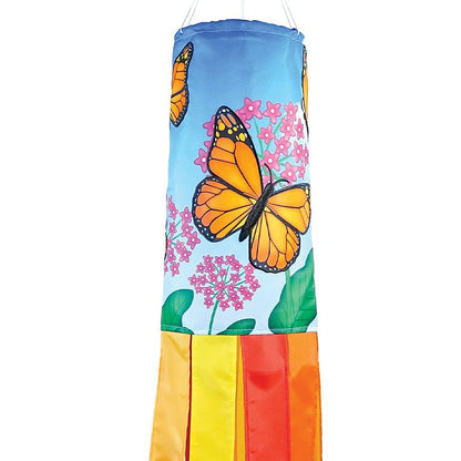 MONARCH BUTTERFLY Windsock - 40" In The Breeze