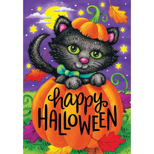 5229FL_Halloween-Cat-standard-size-flag-28-x-40
