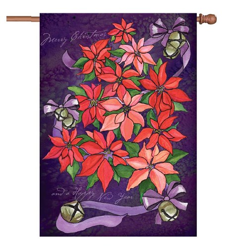 52494_Poinsettia-Topiary-standard-size-Christmas-flag-28-x-40